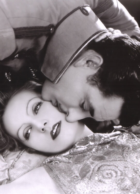 Vintage romantic film still