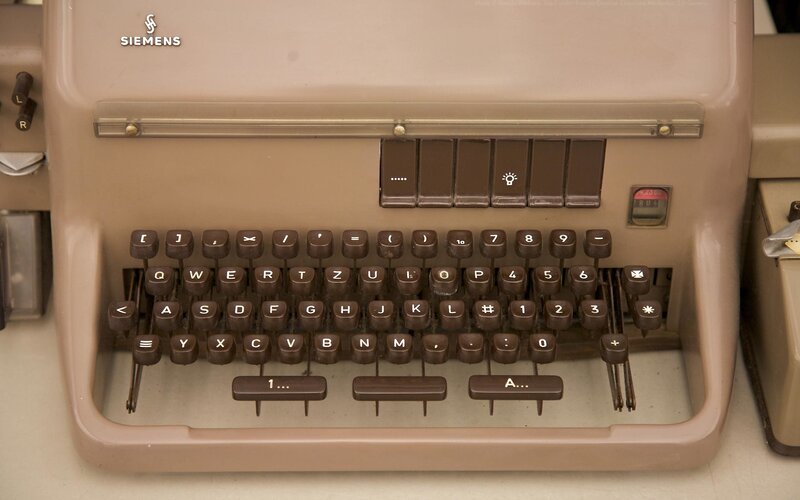 Vintage Siemens typewriter