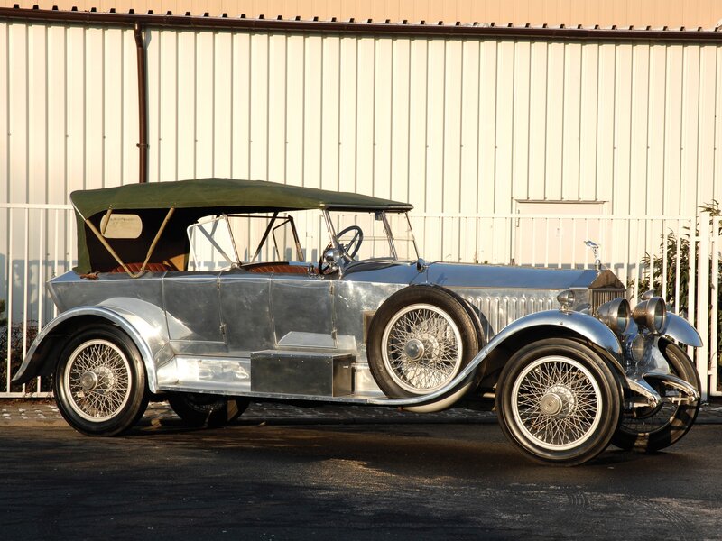 vintage silver convertible car