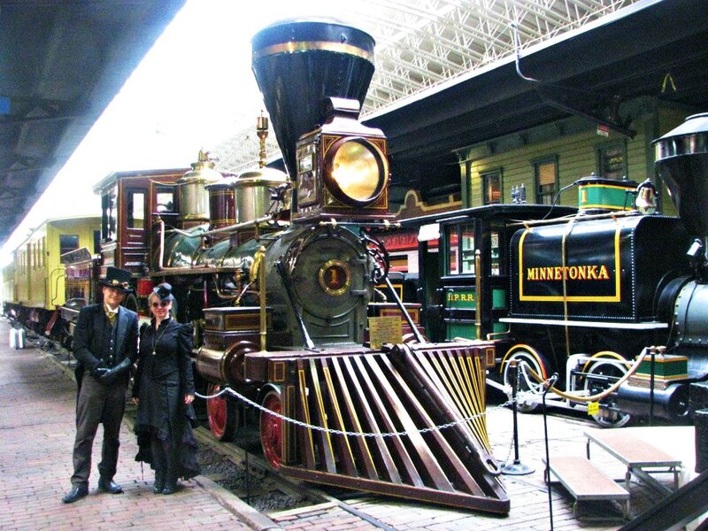 Vintage Steam Locomotive