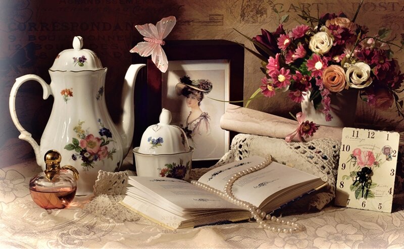 Vintage Still Life Arrangement