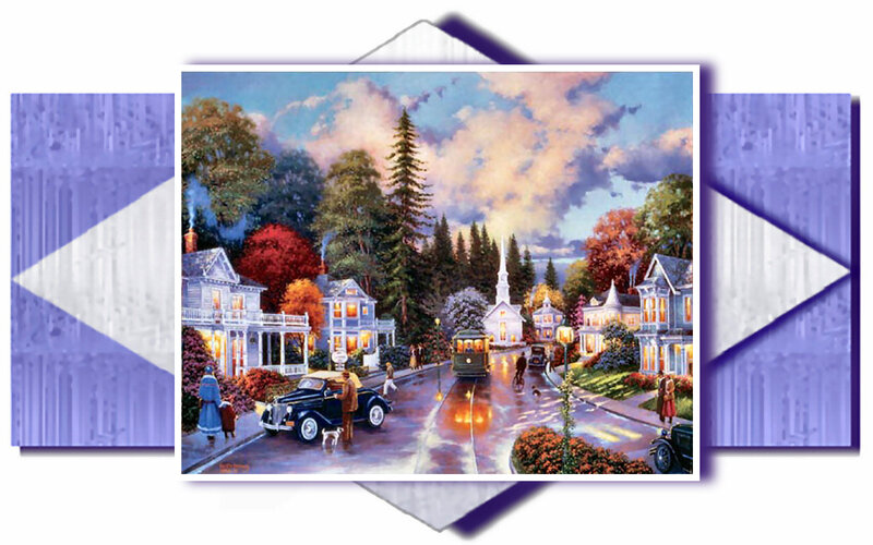 Vintage Street Scene
