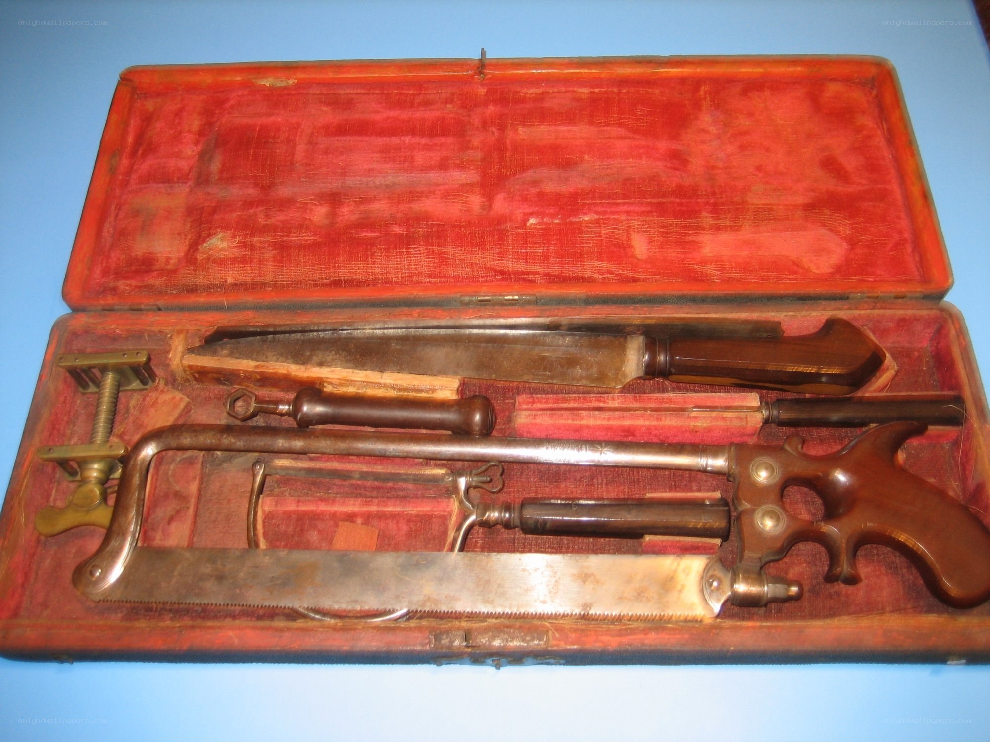vintage surgical instrument set