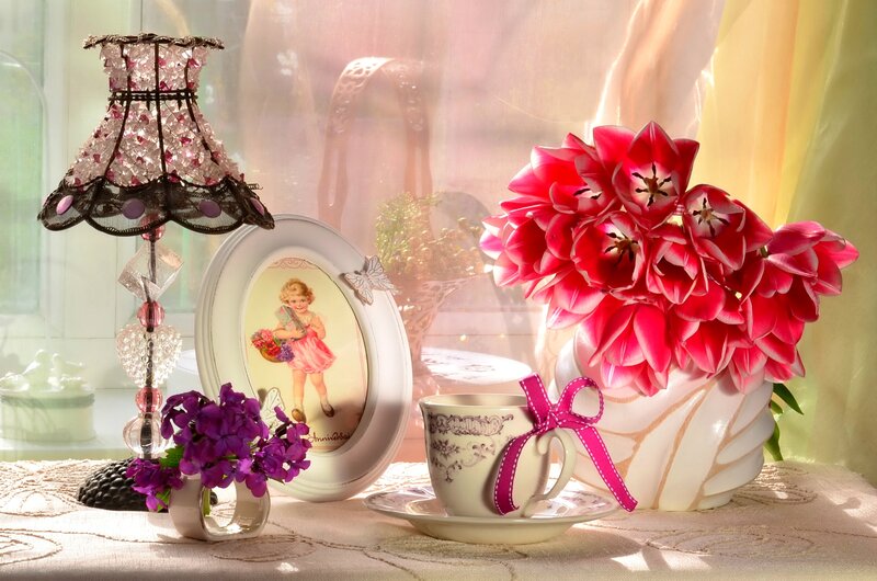 Vintage Table Arrangement