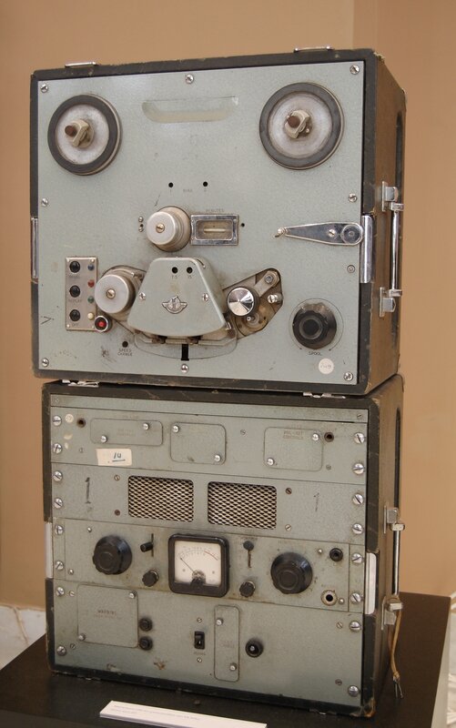 Vintage tape recorder equipment