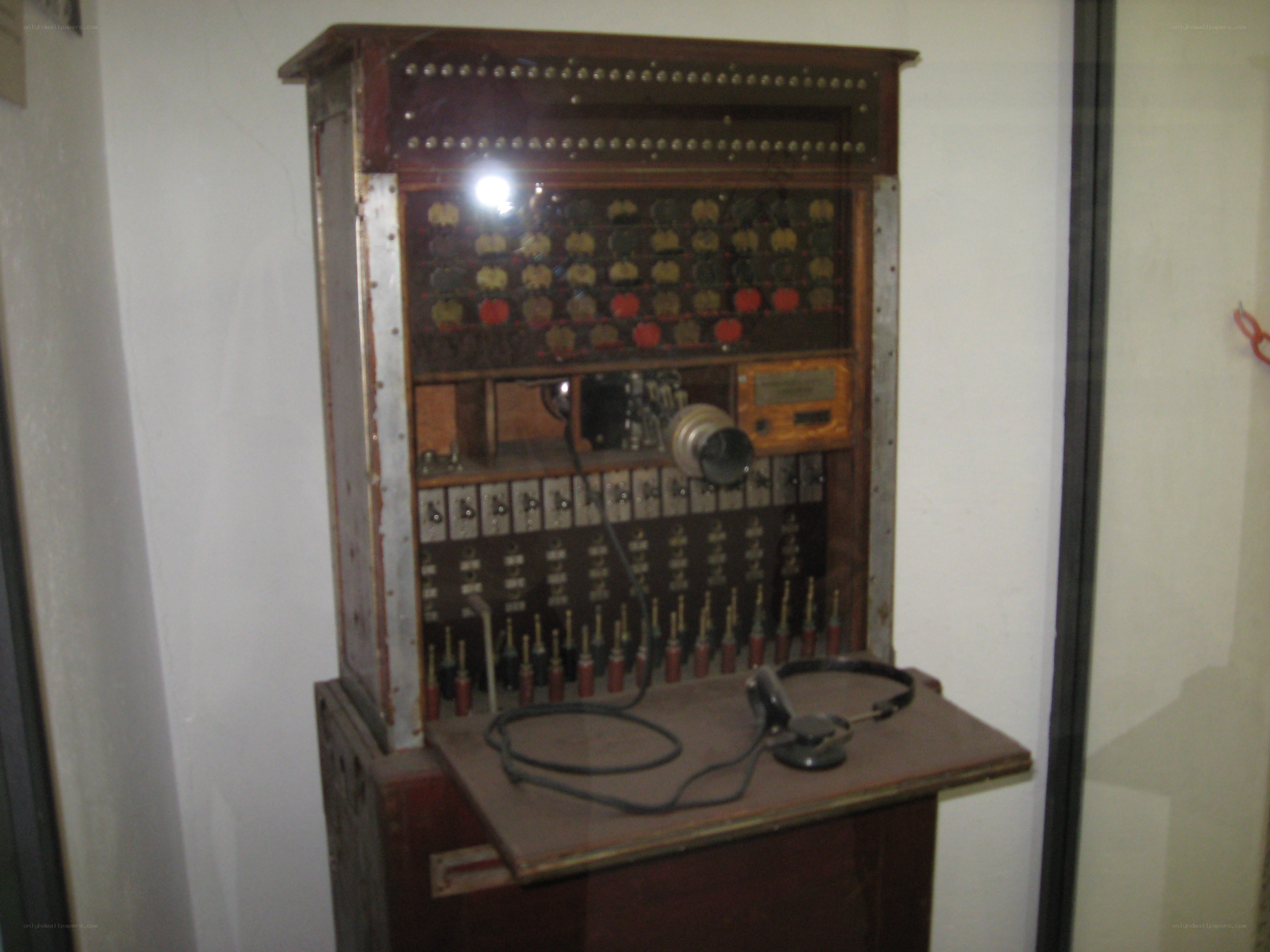 vintage telegraph equipment