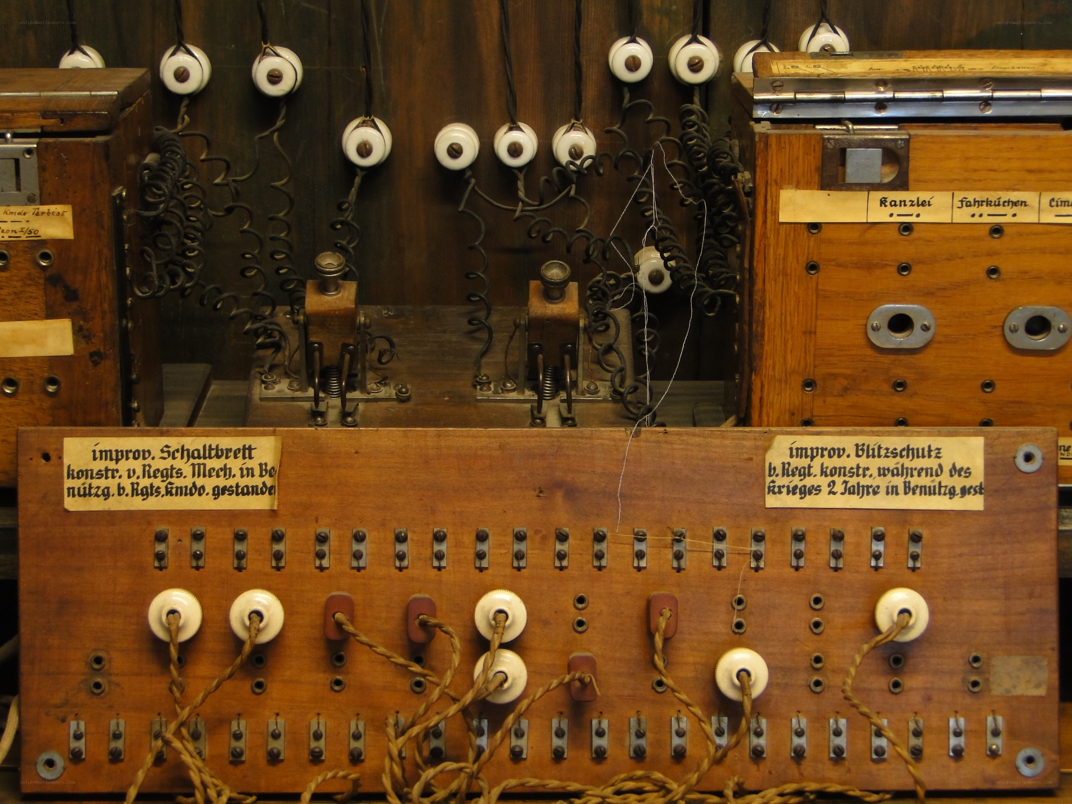 Vintage telegraph equipment