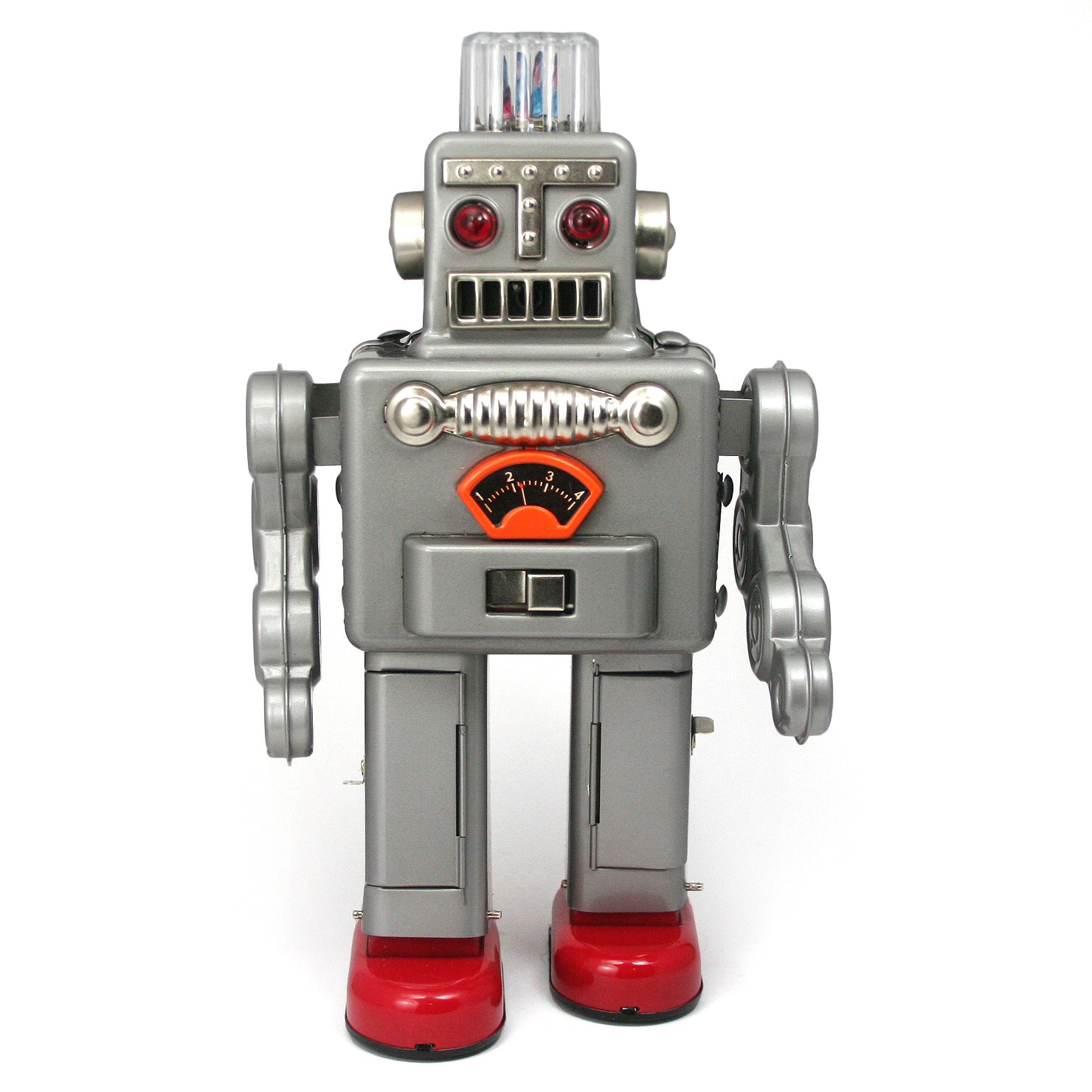 vintage tin robot toy