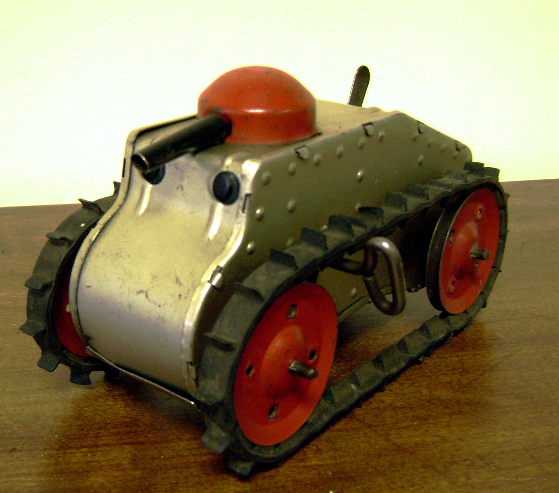 vintage toy tank