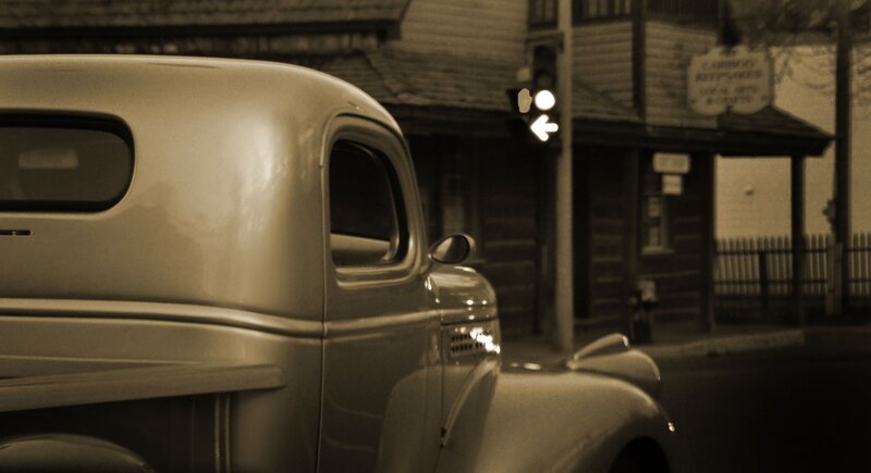 Vintage Truck on Street