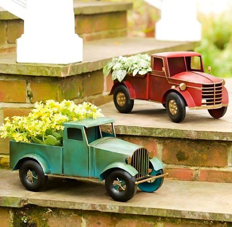 Vintage Truck Planters
