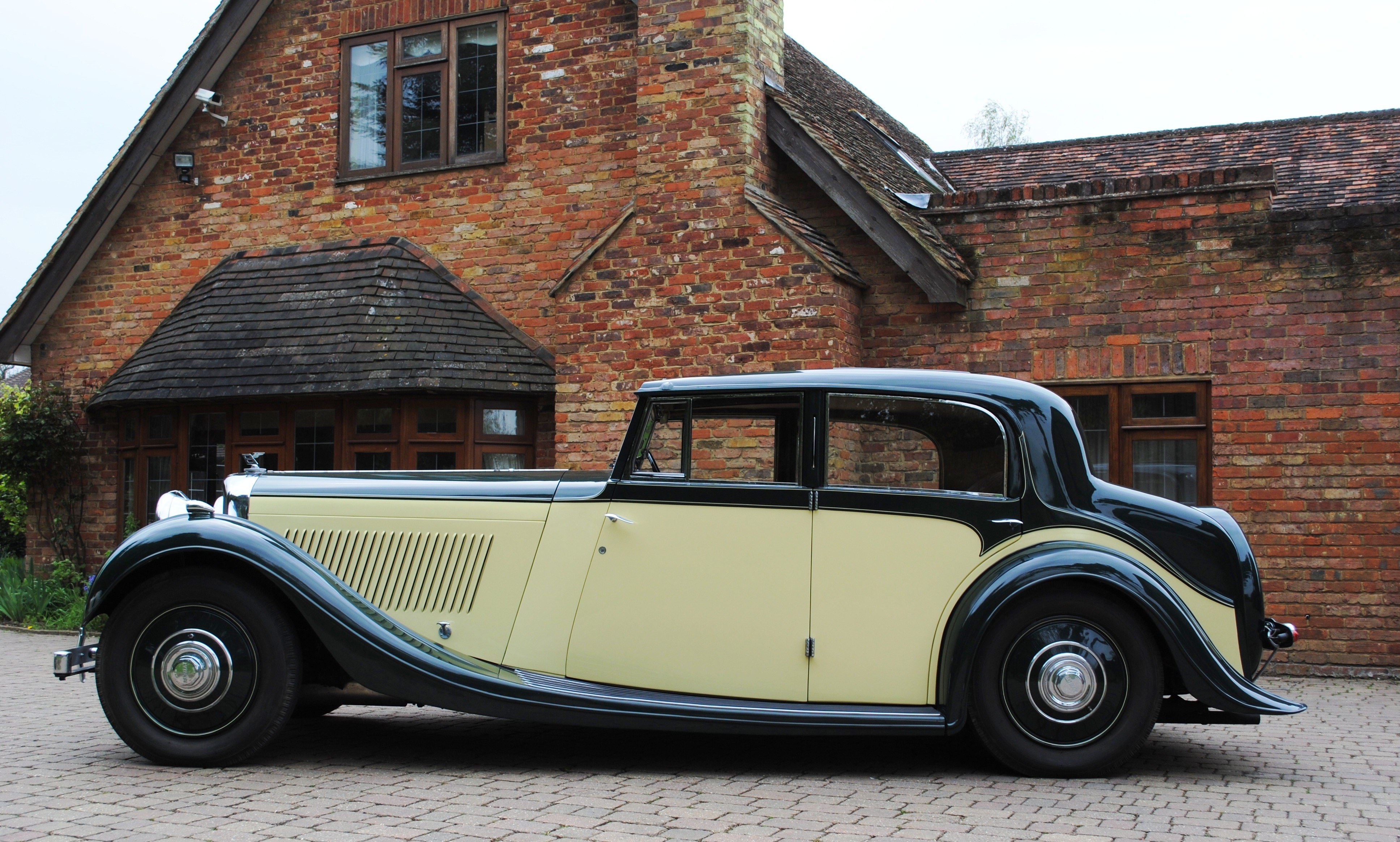 vintage two-tone car