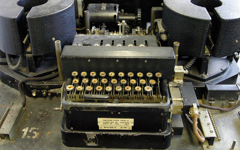 Vintage Typex encryption machine