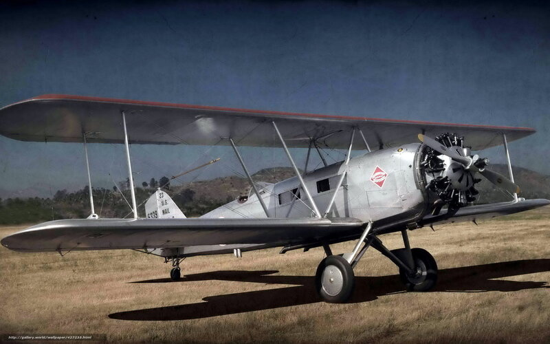 Vintage U.S. Mail Biplane