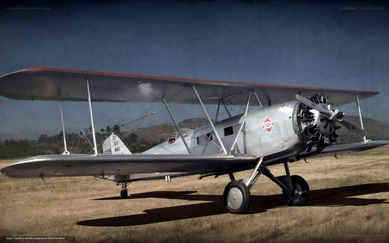 Vintage U.S. Mail Biplane