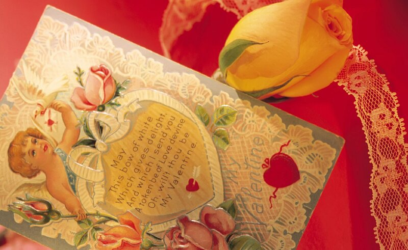 Vintage Valentine Card