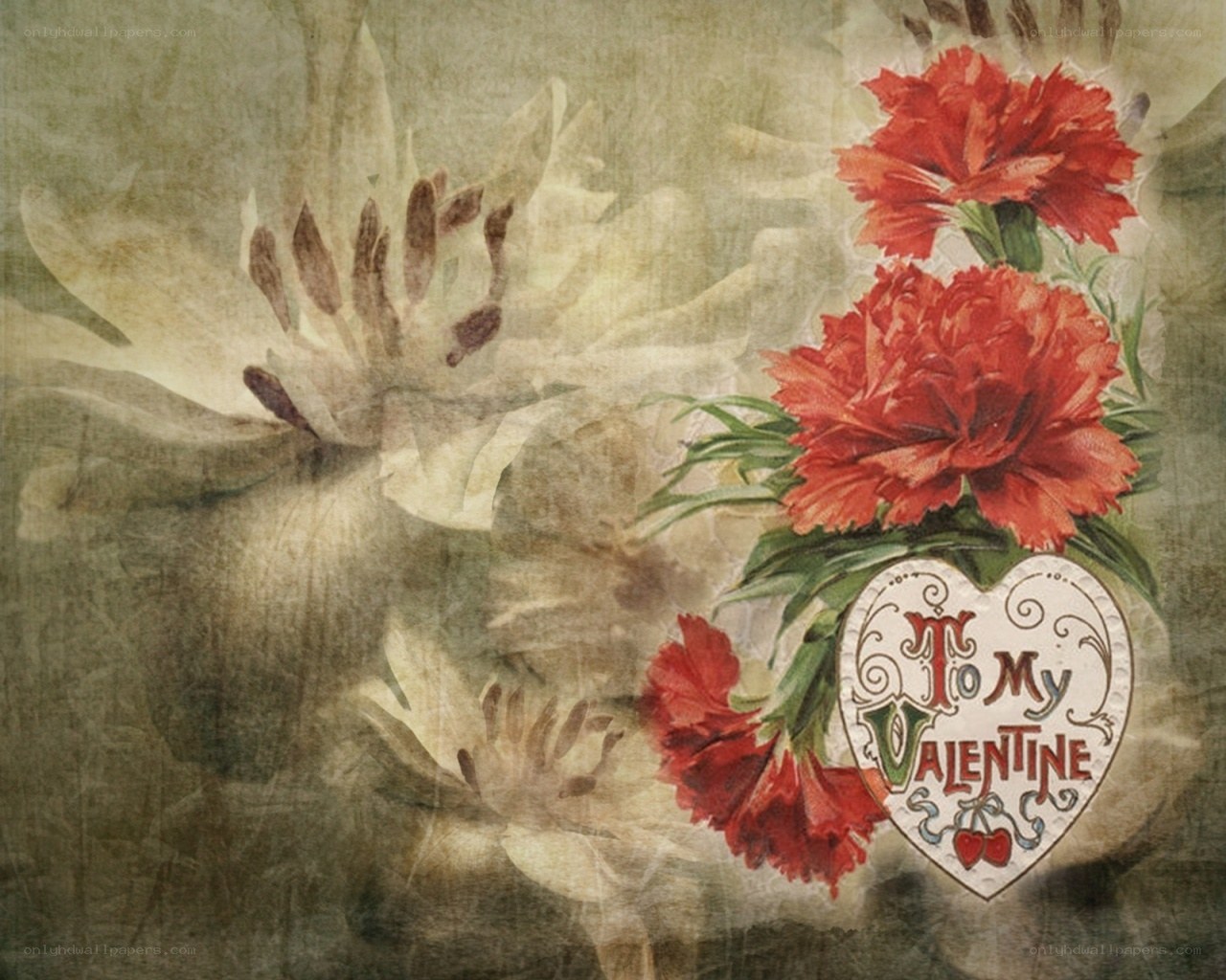 Vintage Valentine's Day card