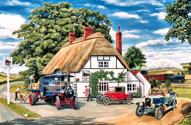 Vintage Vehicles at Inn