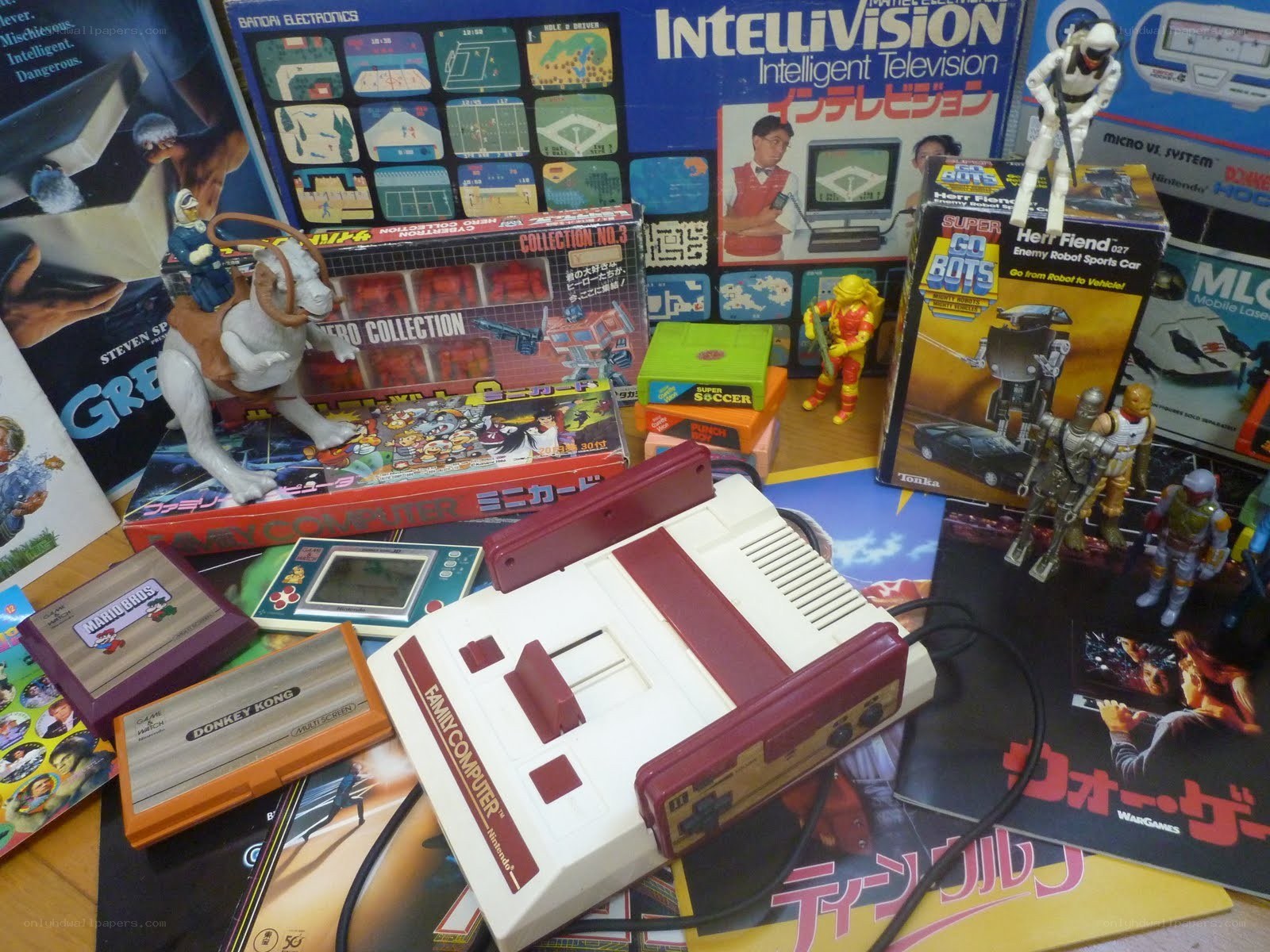 vintage video game collection