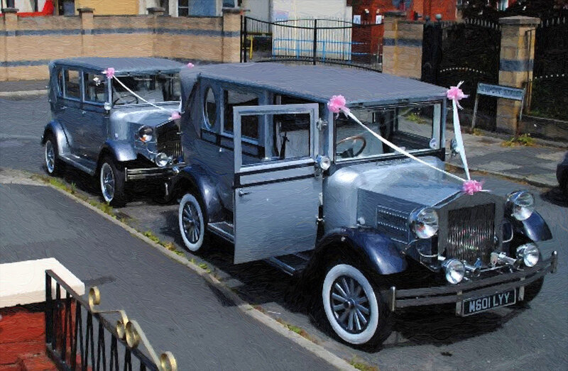Vintage Wedding Cars