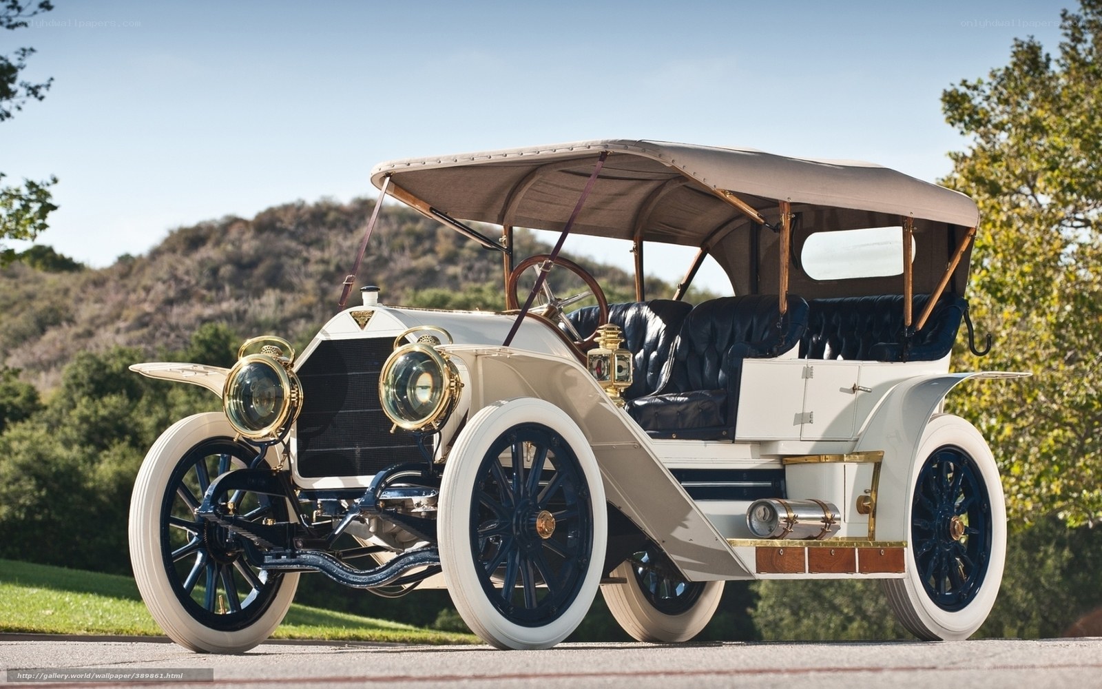 vintage white automobile
