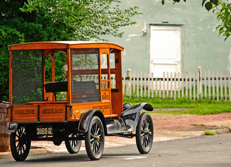 Vintage Wooden Truck