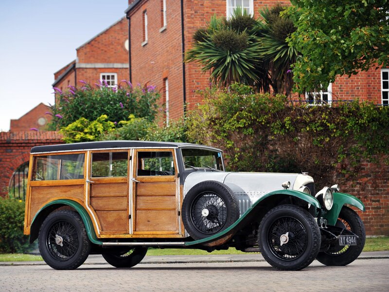 vintage woodie car