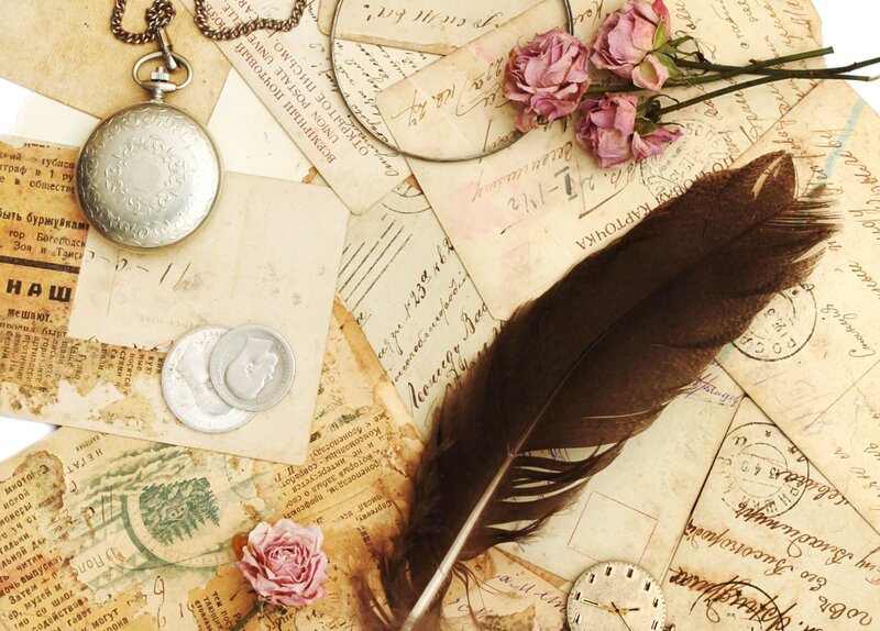 Vintage Writing Items