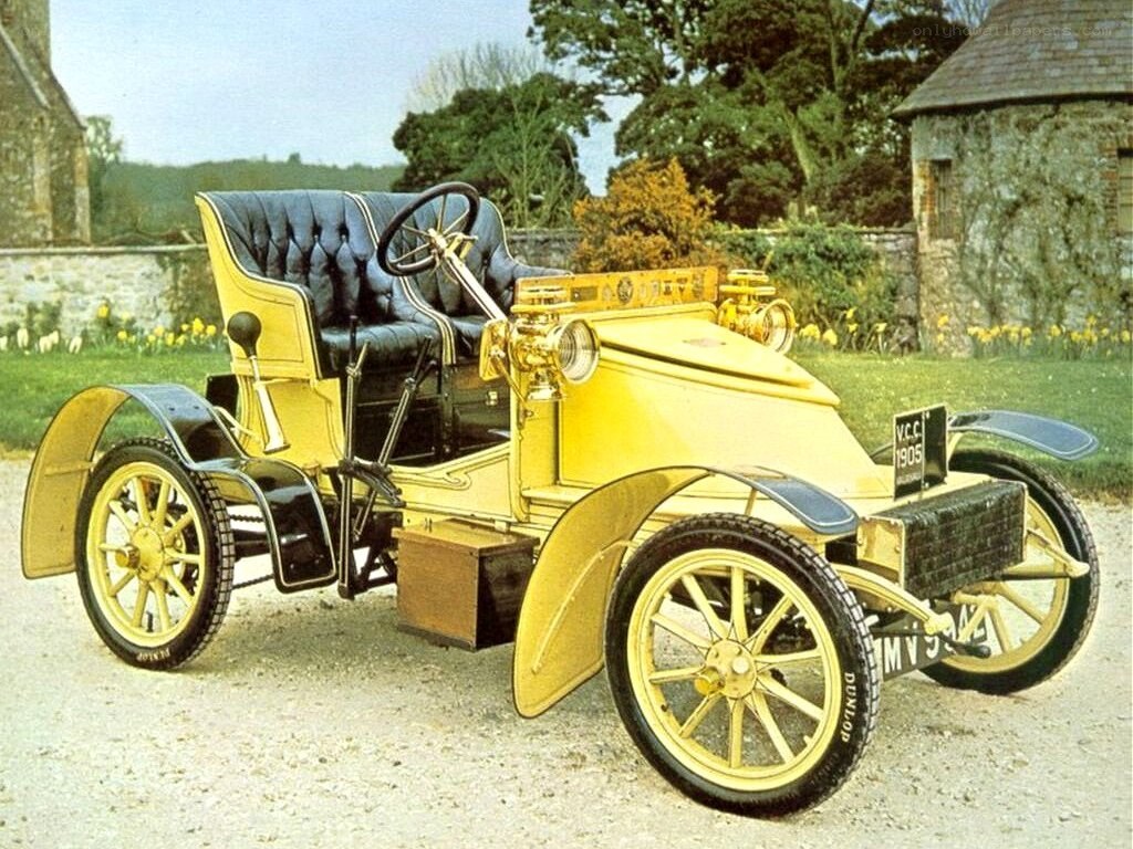 vintage yellow automobile