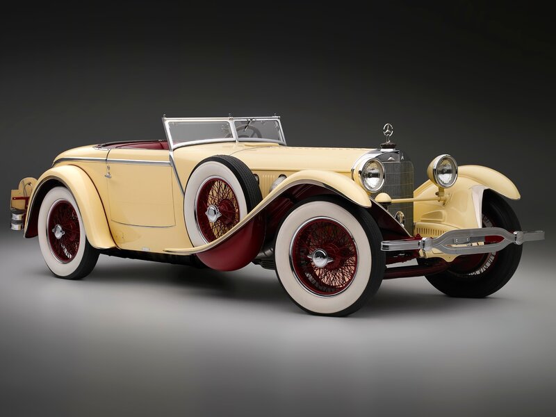 Vintage Yellow Car — Dramatic