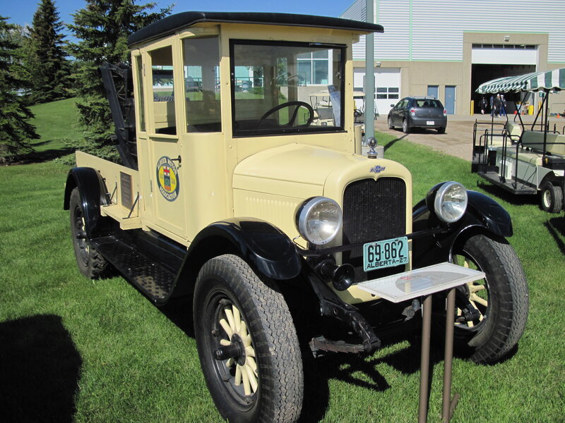 Vintage Yellow Truck