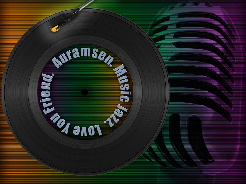 Vinyl Record and Microphone