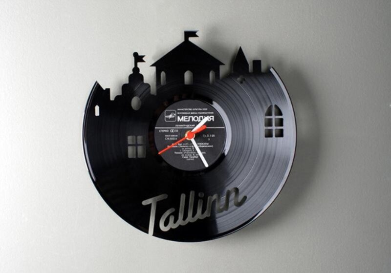 Vinyl Record Clock