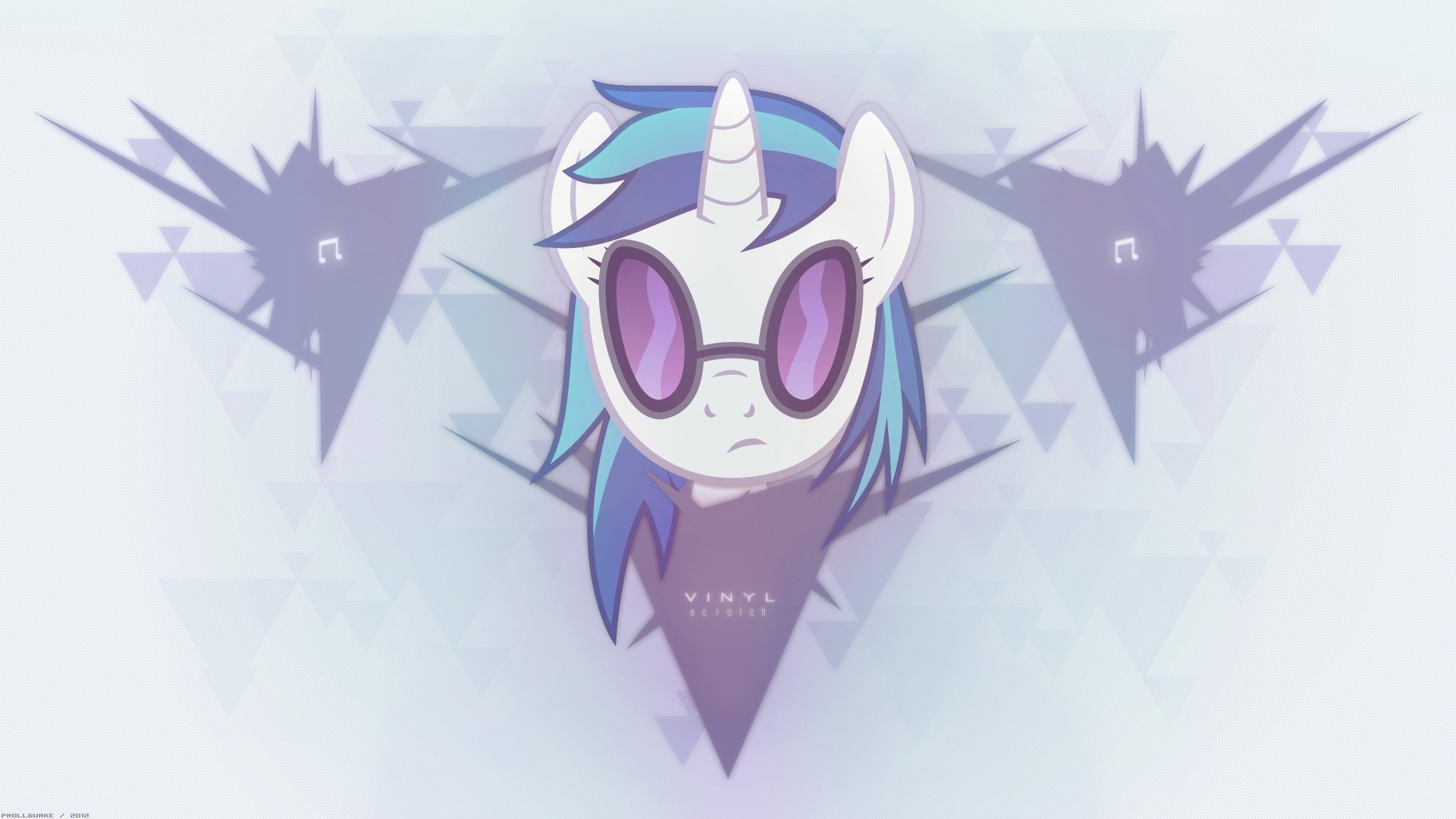 Vinyl Scratch character art