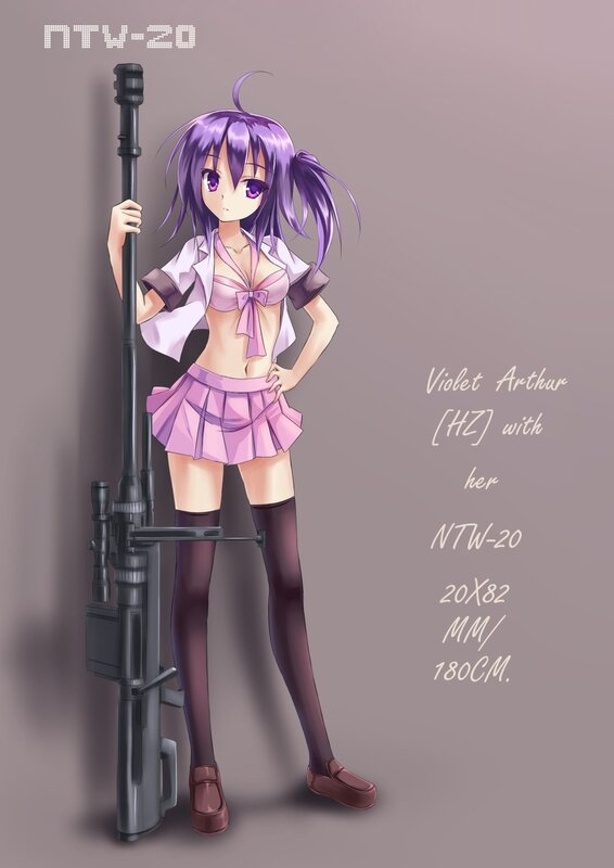 Violet Arthur with NTW-20