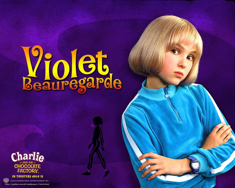 Violet Beauregarde from Charlie and the Chocolate Factory