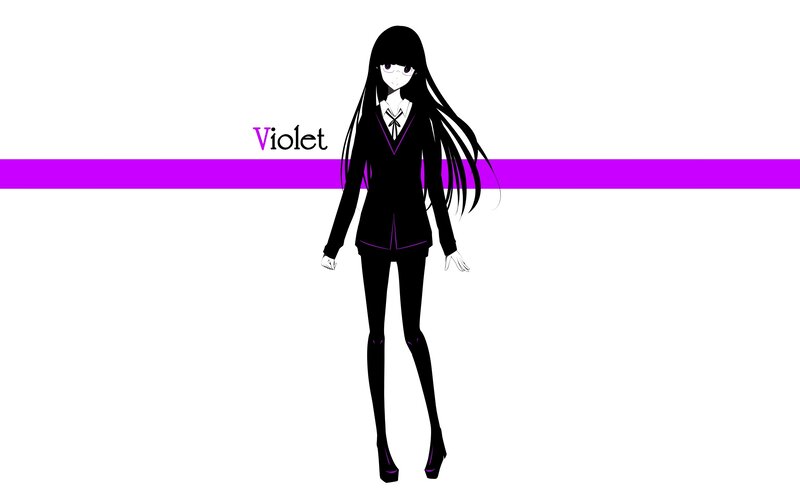 Violet character design