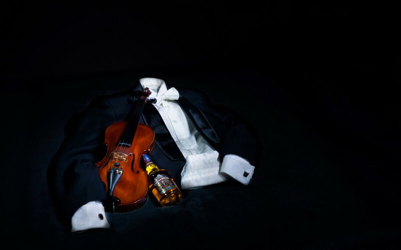 Violin and Tuxedo
