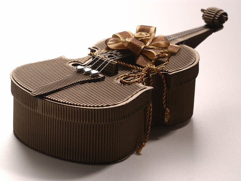 Violin-shaped Gift Box