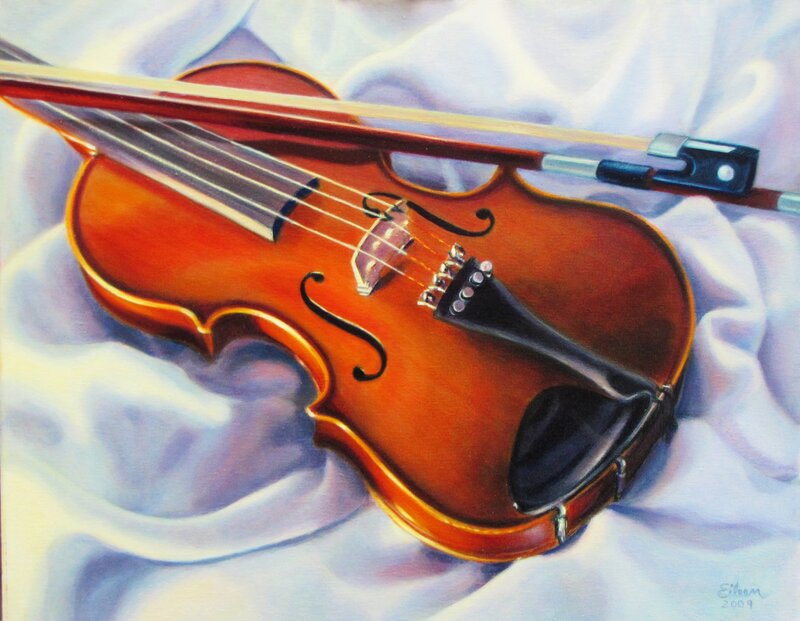 Violin with Bow
