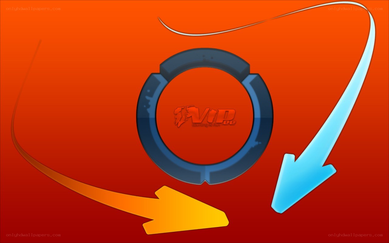 VIP logo with arrows