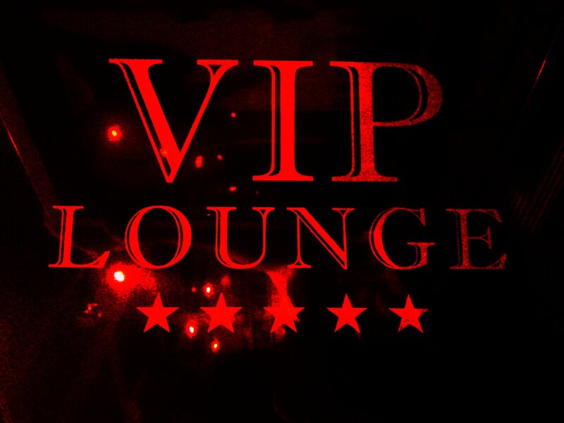 Vip Lounge Sign