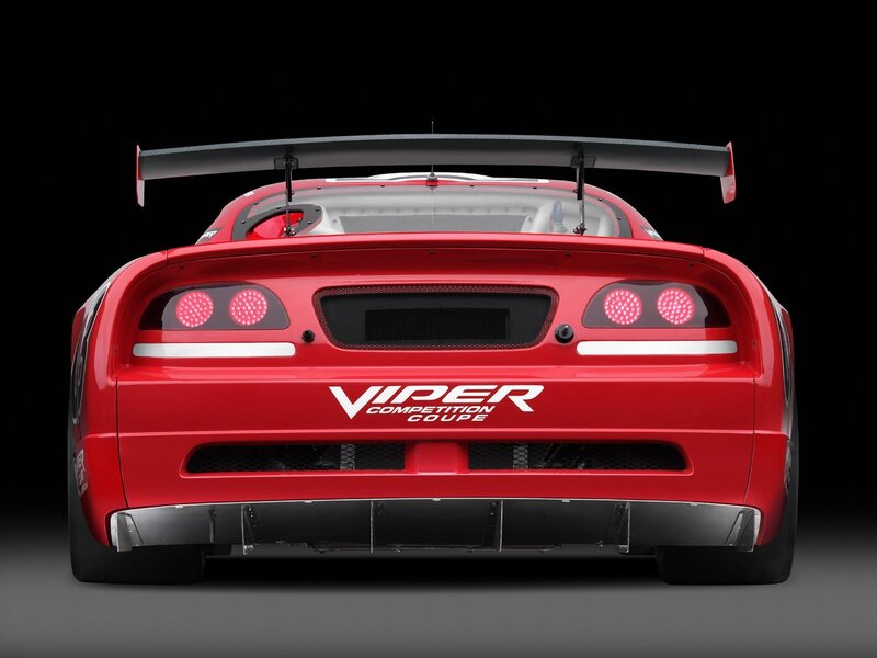 Viper Competition Coupe rear view