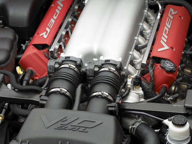 Viper engine bay close-up