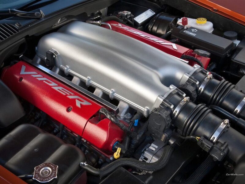 Viper engine bay close-up