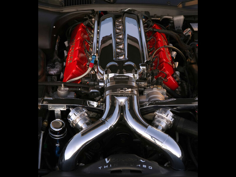 Viper engine bay close-up