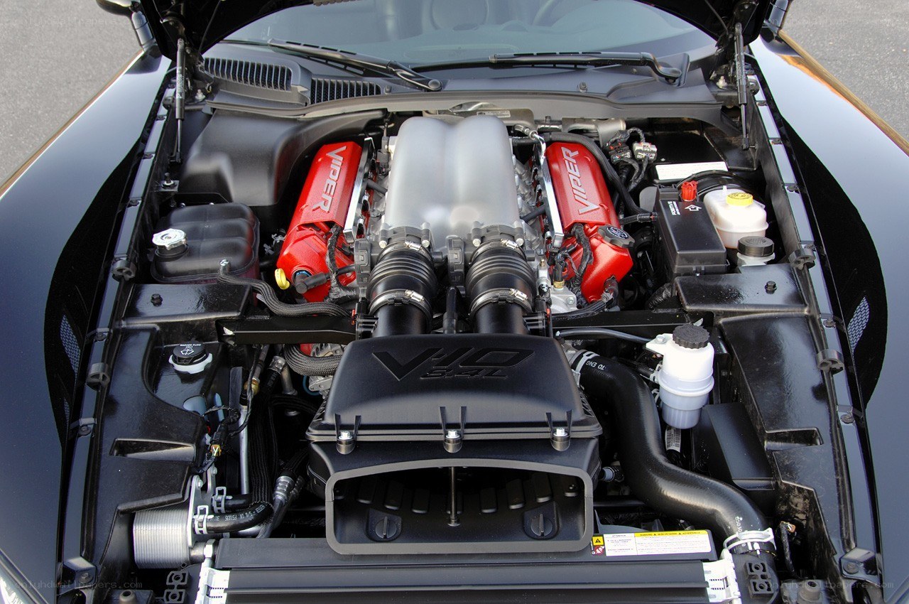 Viper engine bay view