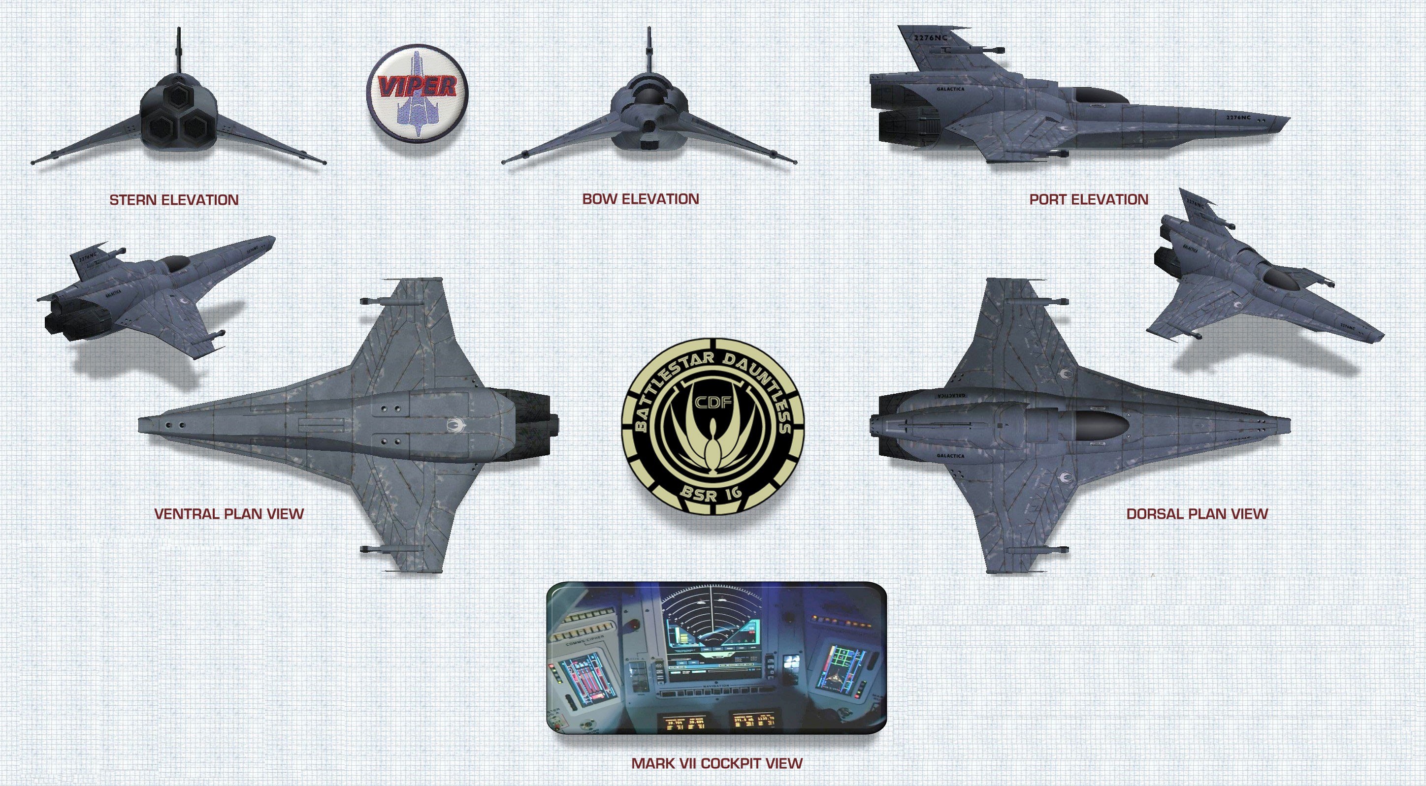 Viper Mark VII design sheet