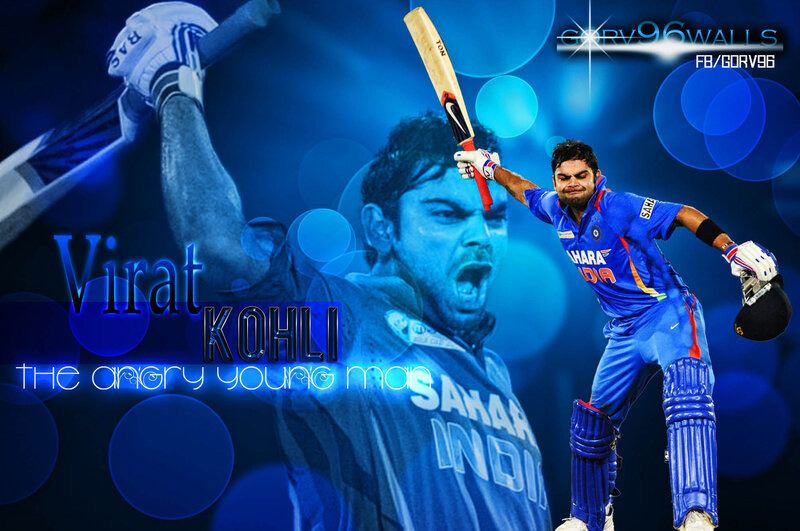 Virat Kohli Celebrating