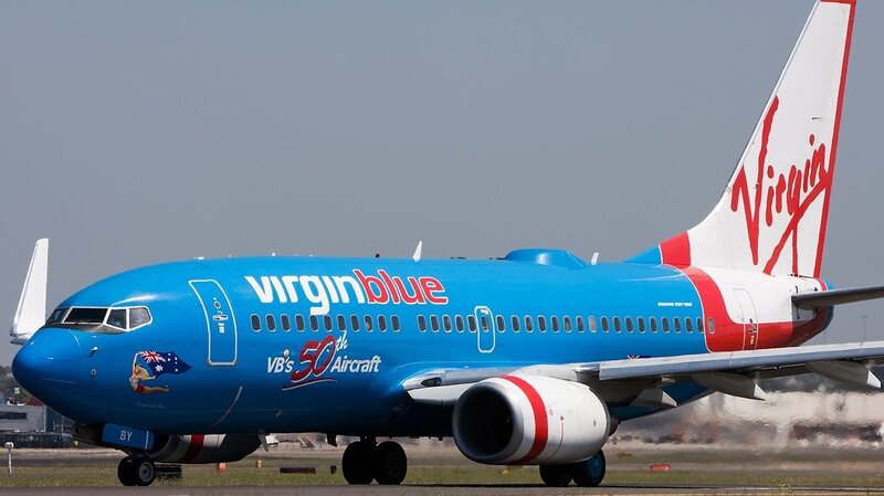 Virgin Blue Airplane